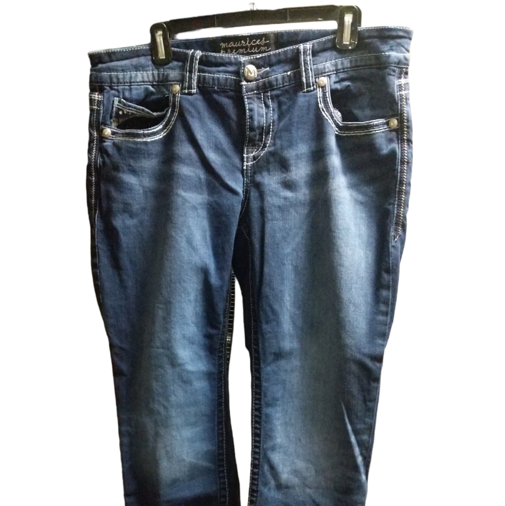Maurices Premium Cropped Jeans SZ 16 REG